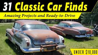 Unbelievable Classic Car Deals 31 Classic Car for Less Than 10000 [upl. by Goraud]