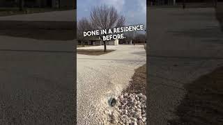 This is a completed Limestone gravel driveway with new culvert and entrance here in Central Texas [upl. by Amada]