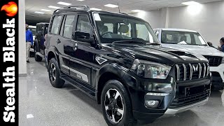 2024 Mahindra Scorpio Classic S11 Top Model Stealth Black 😱 😲  Down Payment ✔️  Full Details 🤯 [upl. by Rusel]