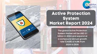 Active Protection System Market Report 2024  Forecast Market Size amp Growth [upl. by Downs577]