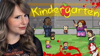 Cute kindergarten game where nothing bad happens   Lets Play  Kindergarten [upl. by Duane]