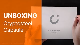 Unboxing the Cryptosteel Capsule [upl. by Elbring90]