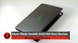 Razer Blade Stealth 133quot Late 2017 Review  Intel 8th Gen [upl. by Peale]