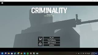 criminality gameplay 1 [upl. by Drobman]