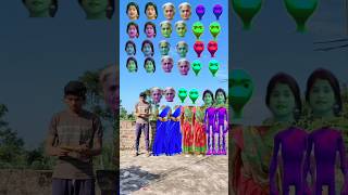 13 Equal dome tu cosita cute girl amp old buddhi head matching mobile game with tu Radha meri song🤣🤯 [upl. by Hildegaard]