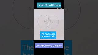 Intersecting Circles shorts youtubeshorts trending trendingshorts shortsvideo shape circle [upl. by Lambert447]