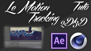 Tuto  Motion Track 3D avec Cinema 4D et After Effect [upl. by Ahcim828]