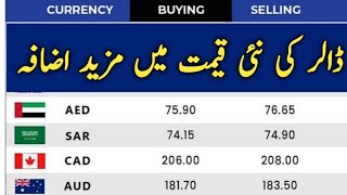 dollar rate today  1 usd pkr  riyal to pkr  sar to pkr  aed to pkr  pound to pkr  euro to pkr [upl. by Doersten]