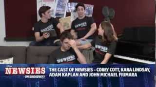 Disneys NEWSIES Live Chat  Sept 21 2013 [upl. by Elyak]