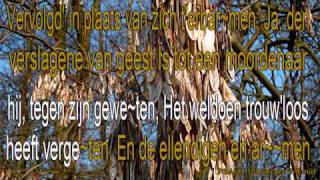 Psalm 109 niet ritmisch Karaoke Berijming jaar 1773 [upl. by Iamhaj248]