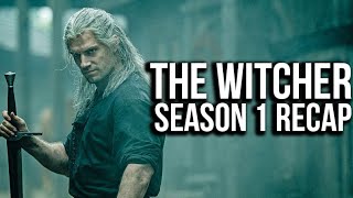 THE WITCHER Season 1 Recap  Netflix Series Explained  Must Watch Before Season 2 [upl. by Nonac]