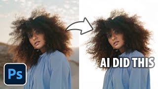 Finally AI Does IMPOSSIBLE Hair Selection in Photoshop [upl. by Broida]