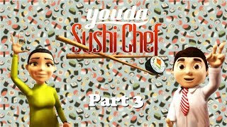 Youda Sushi Chef  Gameplay Part 3 Day 5 to 6 Restaurant 1 [upl. by Yeldua905]