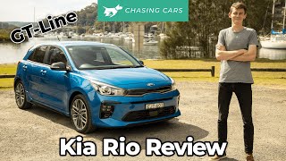 Kia Rio 2021 review  a budget hatch done right  Chasing Cars [upl. by Hubey807]