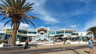 Lanzarote Matagorda shopping eating and drinking menu prices [upl. by Trebo]