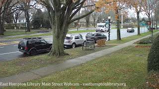 East Hampton Library Main Street Webcam [upl. by Eniamart]