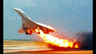 Concorde Disaster at Gonesse End of the Supersonic Era [upl. by Egnalos112]