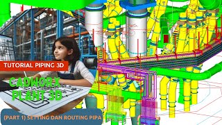 Tutorial Piping 3DCadwork Plant Part 1 [upl. by Chor195]