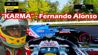 Dirty Driver in F1 2021 Gets Instant Karma [upl. by Enitsirk]