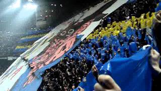 INTER MILANO ac milan FORMAZIONE COREOGRAFIA INNO PAZZA INTER CURVA NORD [upl. by Alien]