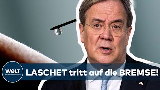 COVID19IMPFUNG VON KINDERN Corona Jetzt tritt Armin Laschet auf die Bremse I WELT News [upl. by Dijam]