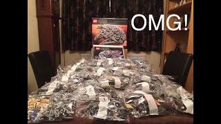 LEGO Star Wars 75192 UNBOXING  UCS Millennium Falcon Video [upl. by Annawek368]