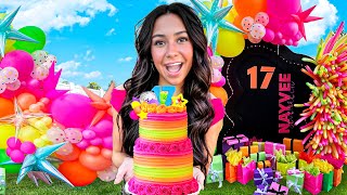 MY DAUGHTERS DREAM 17TH BIRTHDAY  BIRTHDAY HAUL 🛍️ 🧁 [upl. by Felske]