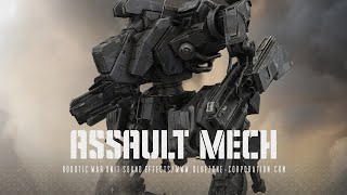 Assault Mech  Robotic War Unit Sound Effects  Robot Sound Effects [upl. by Ailedamla]