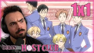 What Is THIS  Ouran High School Host Club 1x1 Reaction [upl. by Ymmik]