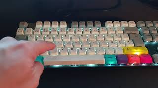 Varmilo VA88M Cherry MX Brown Typing Sound  Mechanical Gaming Keyboard Typing Test [upl. by Kenneth]