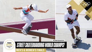 🔴 LIVE Street Skateboarding World Champs  Finals  RoadToParis2024 [upl. by Euseibbob231]