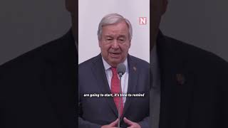 Olympics Is Time For World To Come Together UN Chief [upl. by Netsriik213]