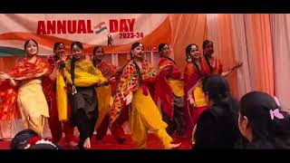 Tu kaadi Punjaban je tenu nachna nahi aanda  School Performance  Gidda  Punjabi Dance [upl. by Ardnama]