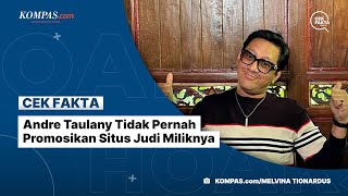 Andre Taulany Tidak Pernah Promosikan Situs Judi Miliknya [upl. by Cagle]