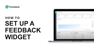 How to set up a Feedback Widget on Freshdesk [upl. by Ordway]