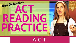 ACT Reading Strategies 6 Question TypesHD  Brightstorm ACT Prep [upl. by Rehsu]