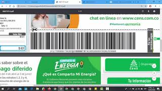 FACTURA CENS EPM PAGO DE SERVICIOS PÚBLICOS  CENTRALES ELÉCTRICAS NORTE SANTANDER  RecargamosAPP [upl. by Narag]