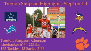 Trenton Simpson Highlights 2023s Best Linebacker [upl. by Schatz977]