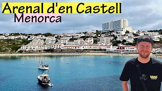 Travel With Me To MENORCA  Arenal d’en Castell HOTEL amp BEACH RESORT Tour [upl. by Eissat876]