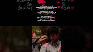 Neethanadi love 💔tamilsong trending status songlove [upl. by Perpetua]