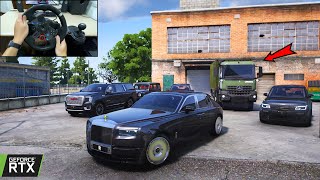 Attacking MAFIA CONVOY Transporting Drug in GTA 5  RollsRoyce Phantom VIII CONVOY Gameplay [upl. by Ednalrim]