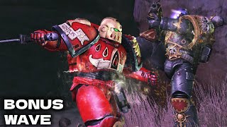 Warhammer 40000 Space Marine  Exterminatus PVE Chaos Bonus Wave  Blood Angel Gameplay [upl. by Ecniv]