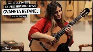 Gvaneta Betaneli plays Prelude from the Cello Suite No 1 by J S Bach on a 2020 Kim Lissarrague [upl. by So316]