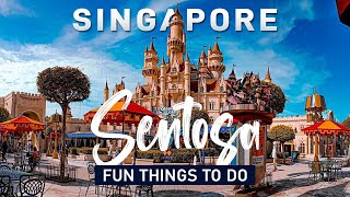 12 BEST Things To Do In Sentosa Island Singapore  Singapore Travel Guide [upl. by Tnecnivleahcim]