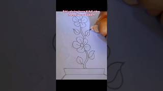 How to make gamla and flower  beautiful art [upl. by Oinegue43]