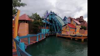 Orlando FL Dudley DoRights Ripsaw Falls  Islands of Adventure [upl. by Hanover]