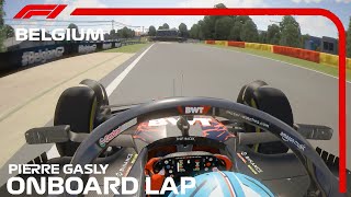 Pierre Gasly Belgium 2024 Onboard Lap  Assetto Corsa [upl. by Siderf309]