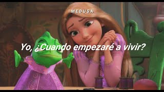 Cuando empezare a vivir — Enredados Danna Paola  Lyrics Español [upl. by Ahsenav84]