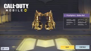 HOW TO GET FREE PRIZEFIGHTER  GOLDEN BULL IN COD MOBILE [upl. by Adiv]