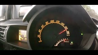 Toyota IQ 0165 KMH Top Speed [upl. by Clova]